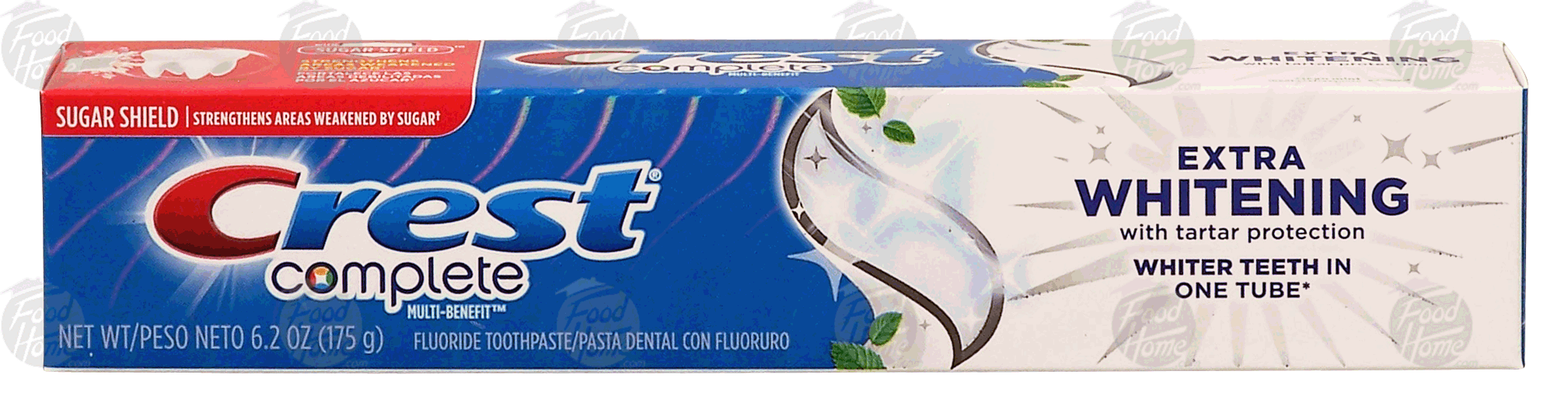 Crest&nbsp;&nbsp;fluoride anticavity toothpaste, extra whitening with tartar protection, clean mint Full-Size Picture